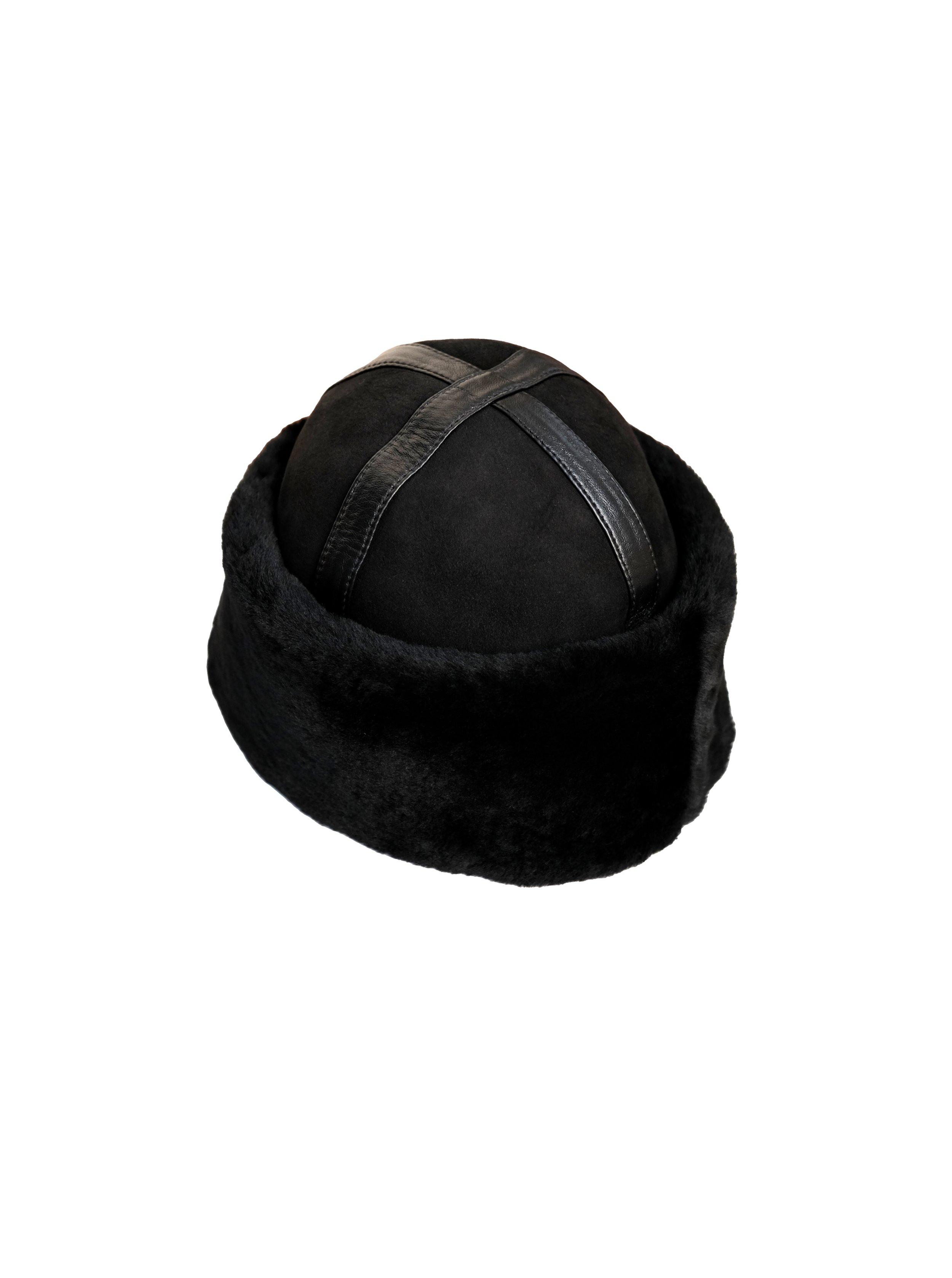 Faux Mouton Sheepskin Hat Shearling Sheepskin Russian Style Hat – Jakewood main image 4