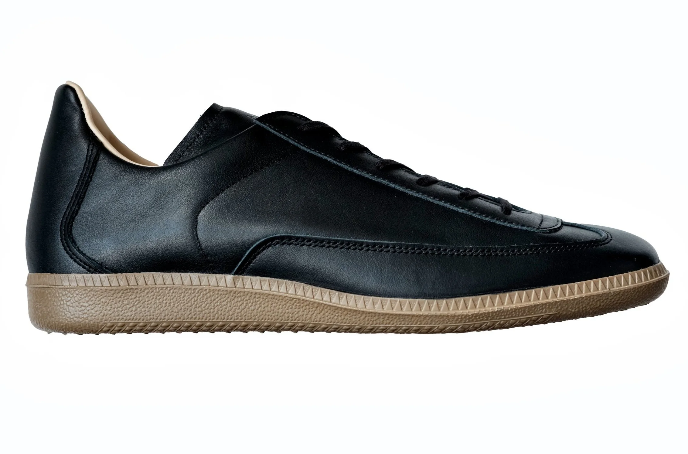 Sculpture Trainer | Black | Leather — An Irrational Element
