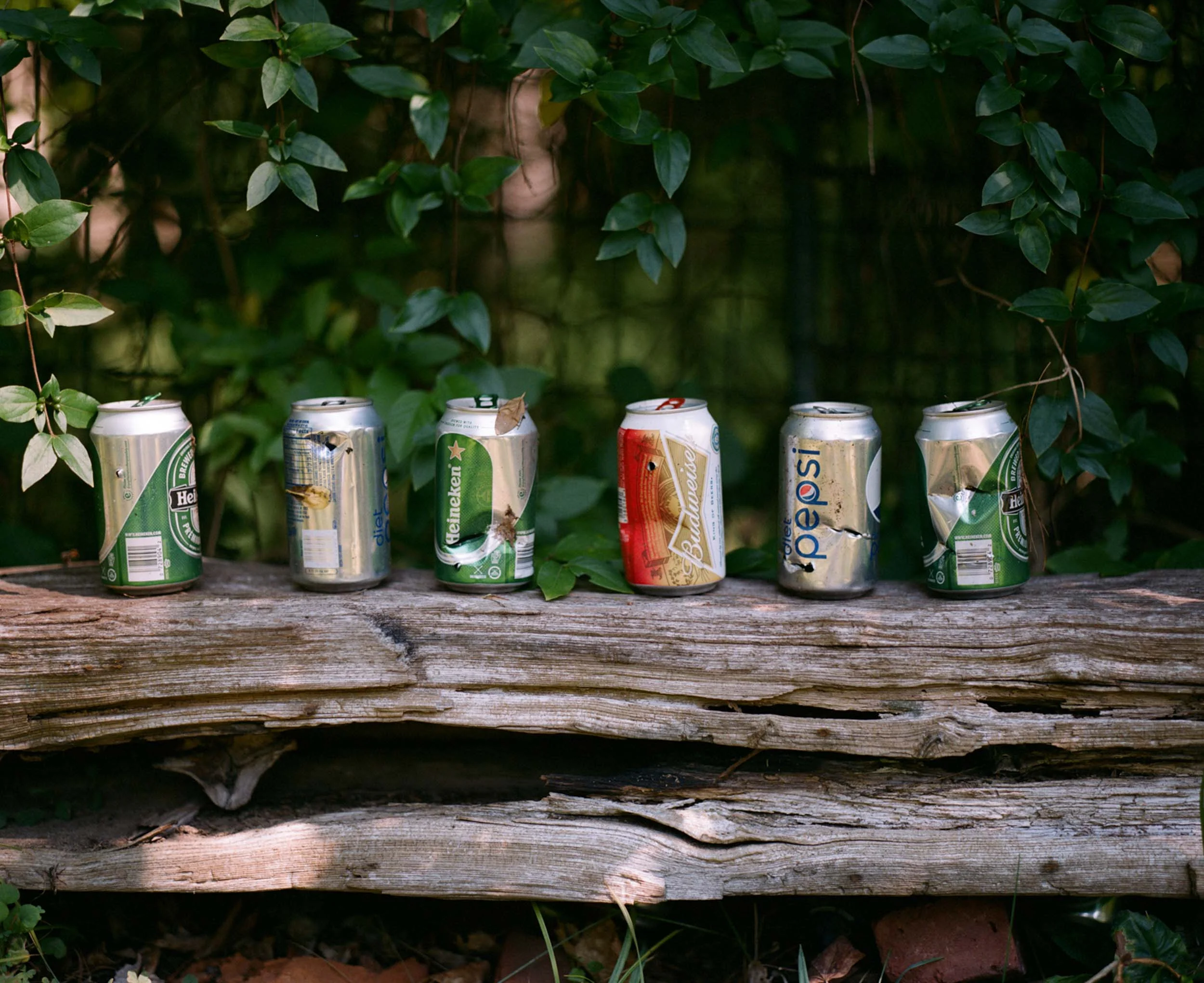 To this day it's still tradition when visiting my grandparent's place to venture to the back yard and have a go shooting the B-B gun at a row of cans, seeing who can shoot them all down the fastest. I can still remember as a young boy not having the strength to cock the gun myself, having to enlist the help of my grand father for each and every shot.
