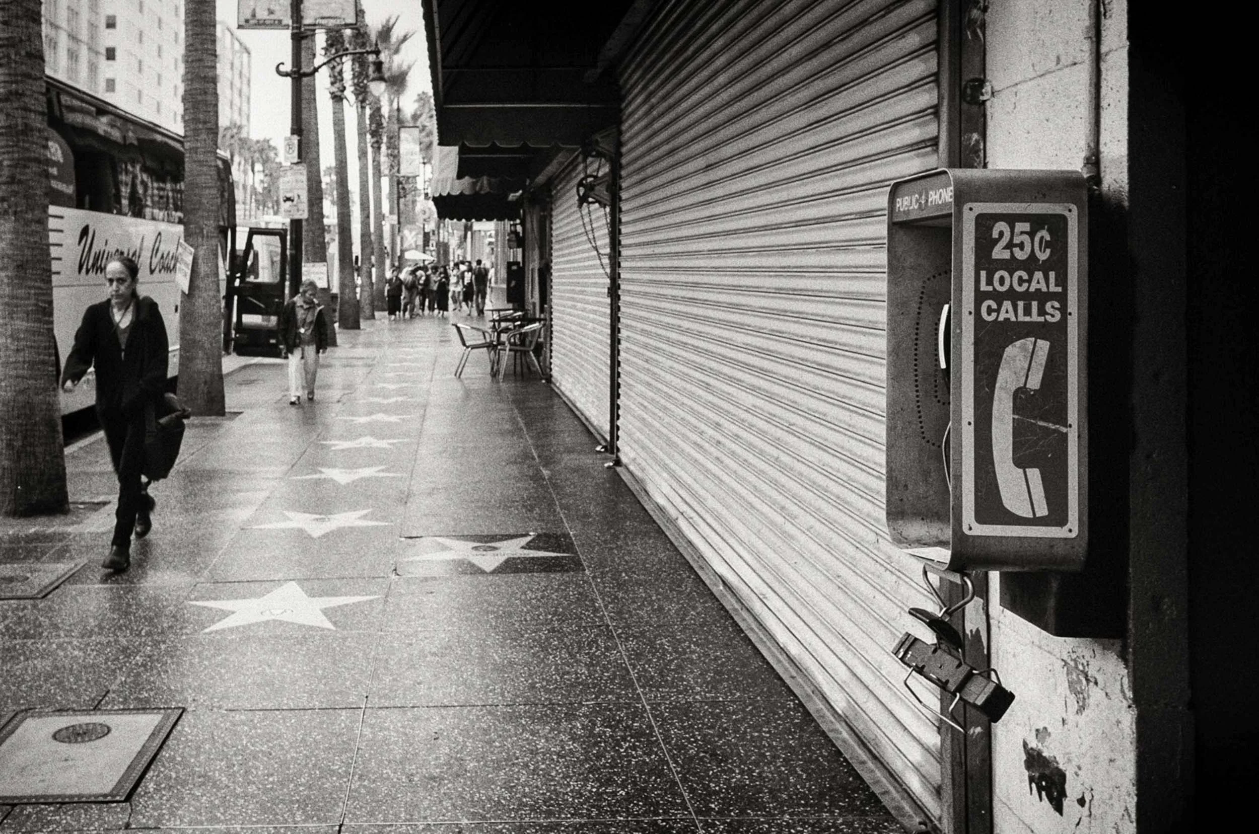 Or the opportunity to show Hollywood Boulevard as quiet, if you’re there to see it before the businesses open and the tourists come out to fill the street.