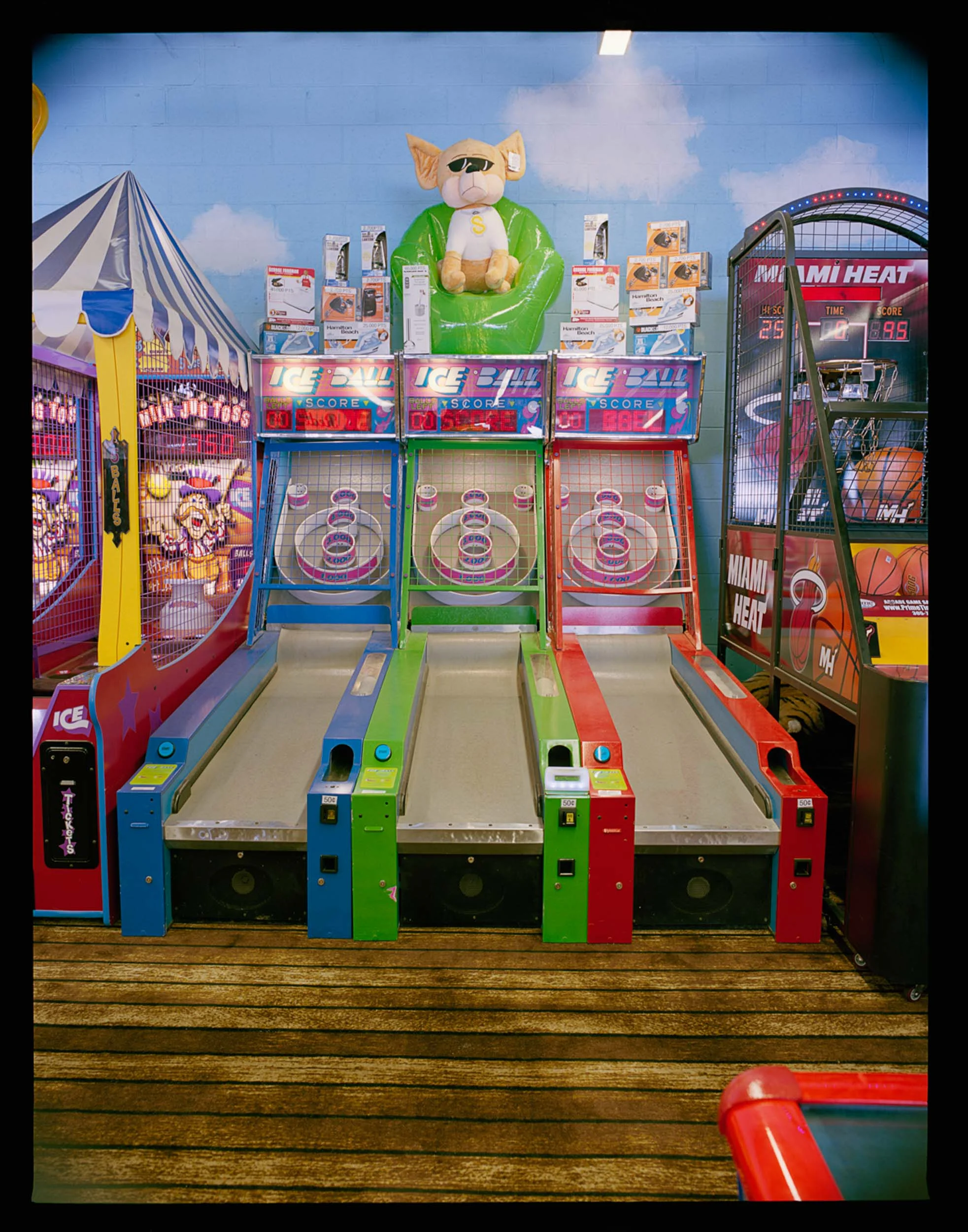 Shake Shoppe Arcade #2, Seaside, NJ. 2014. Mamiya RZ67.