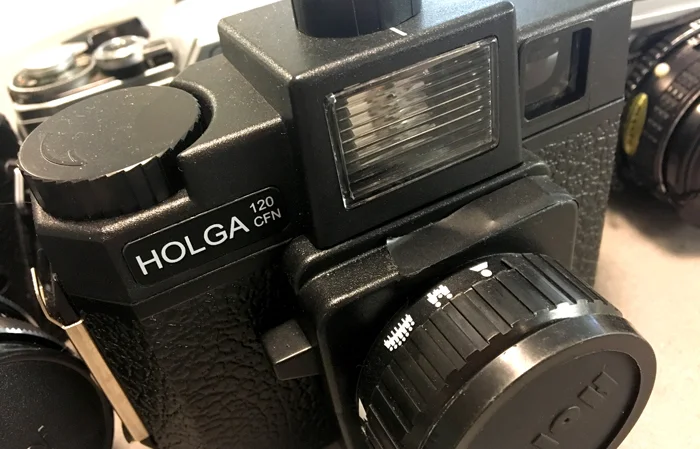 I bought this Holga 120 CFN when I was splurging and wanted to get a feel for 120 and a plastic lens. 