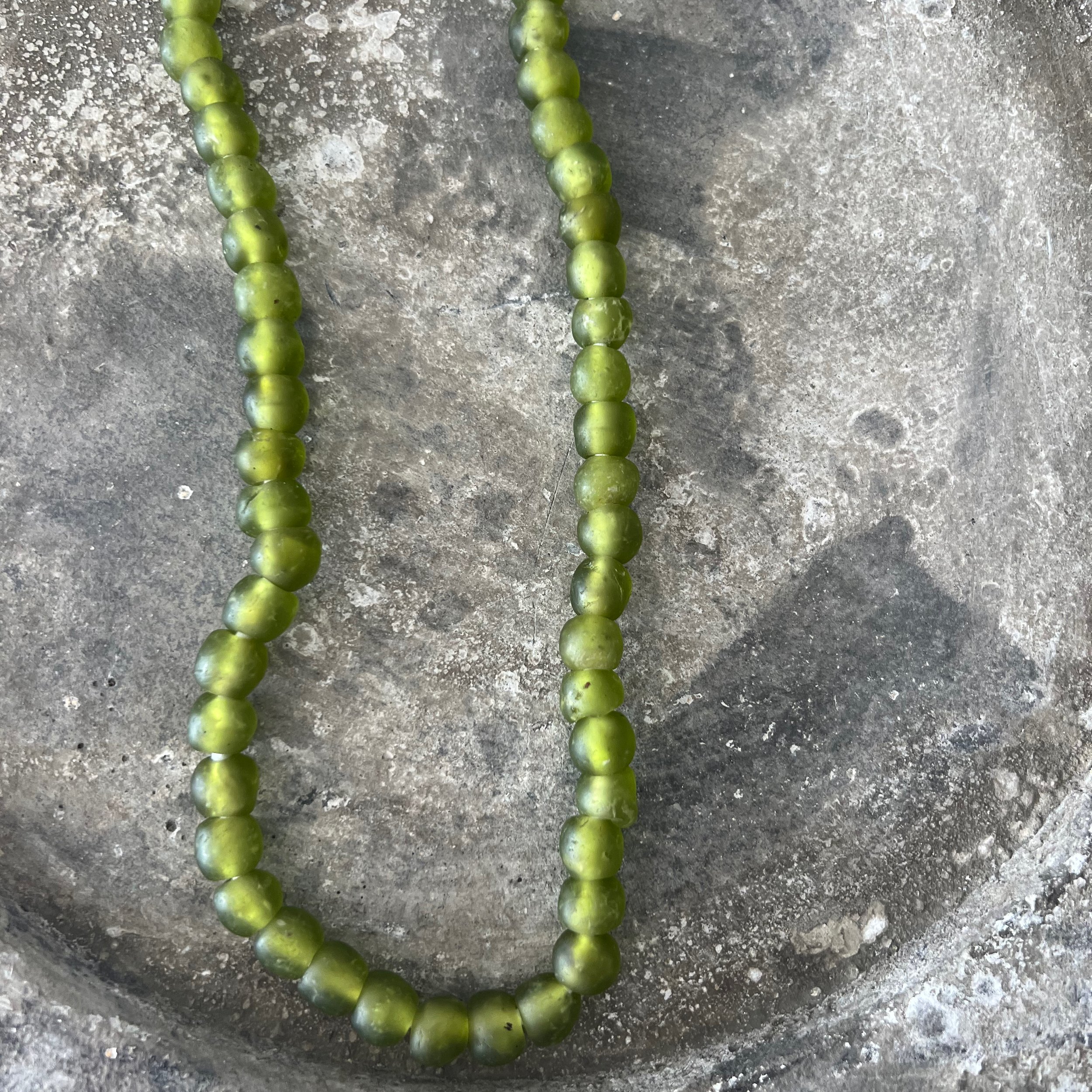 Lime Green sea glass bead.jpeg