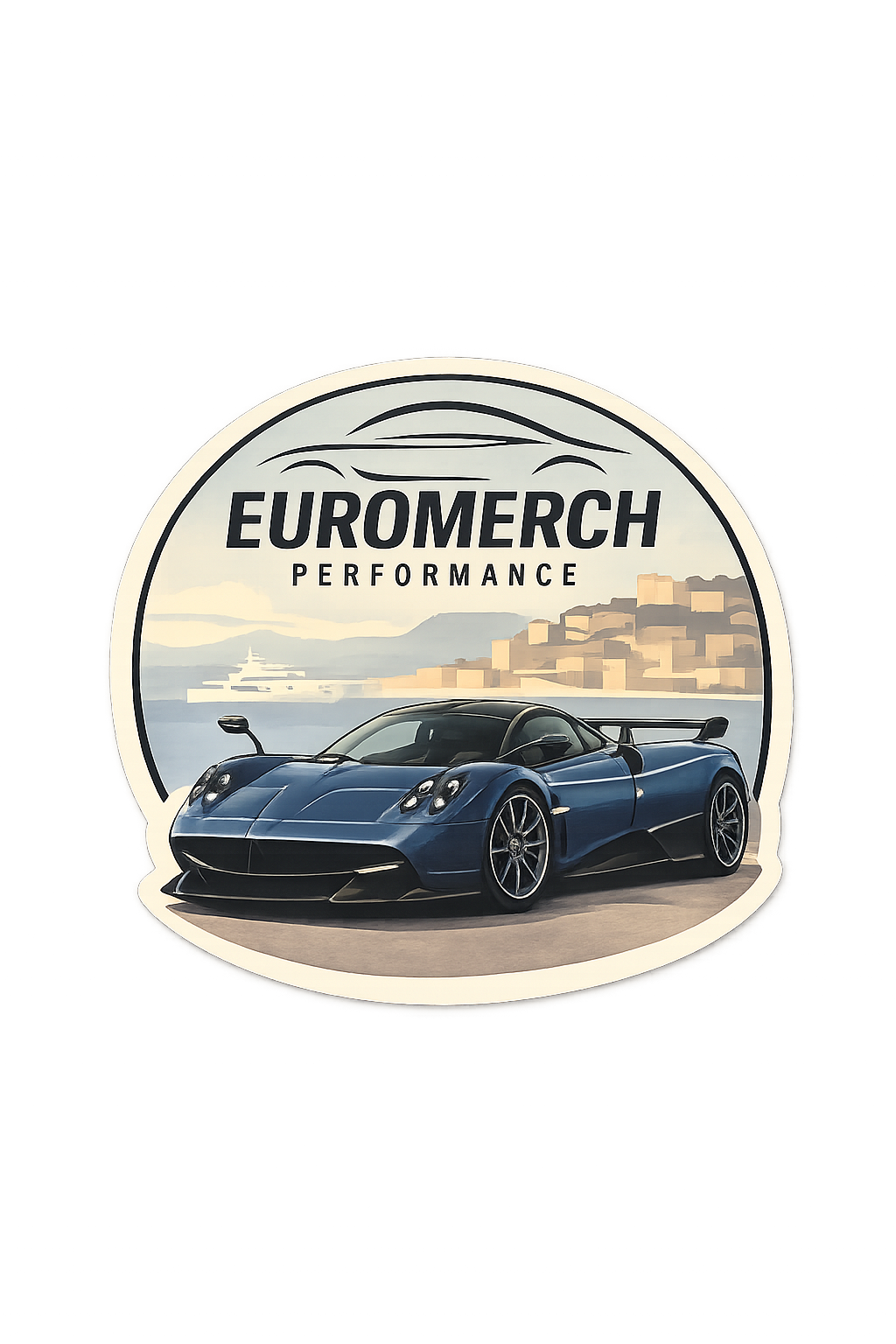 Monaco Heritage Pagani Huayra Sticker – EMP