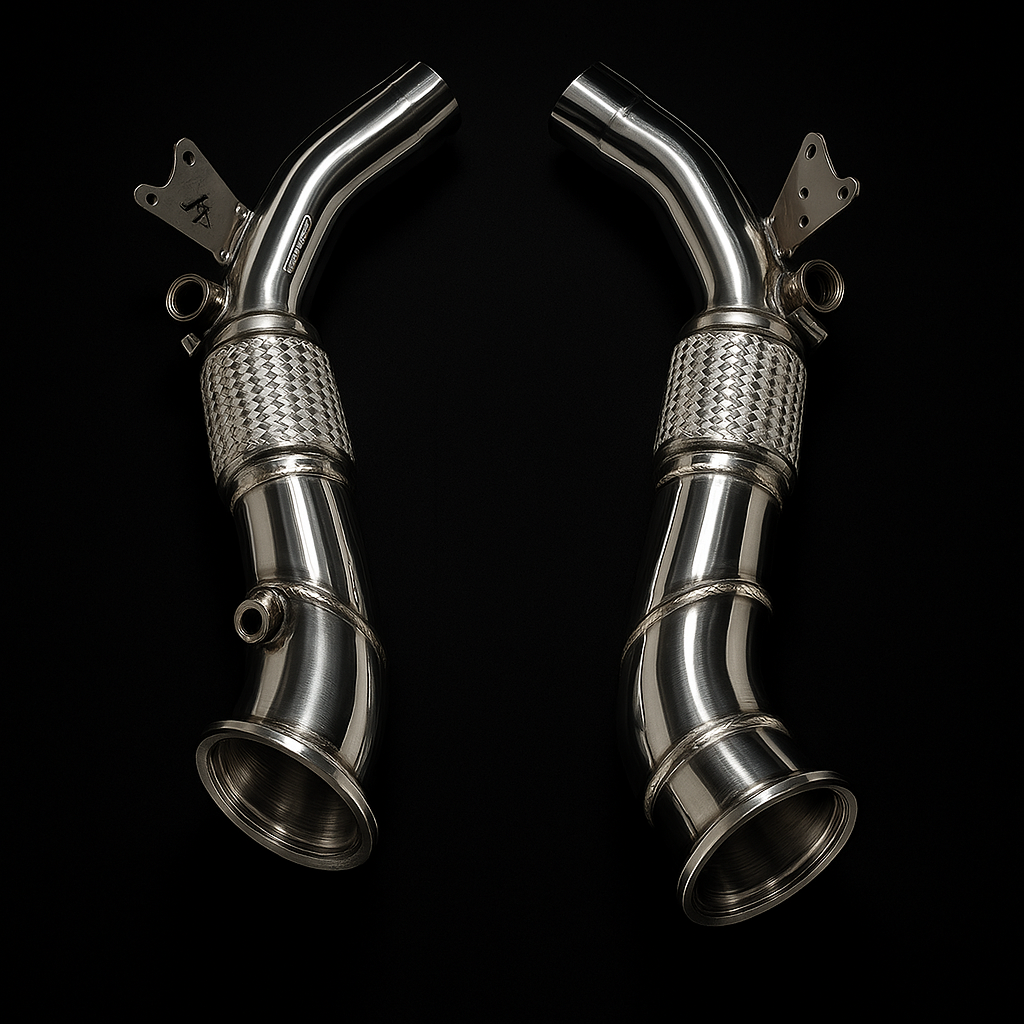 FI Exhaust - Ferrari SF90 Stradale (Downpipes)
