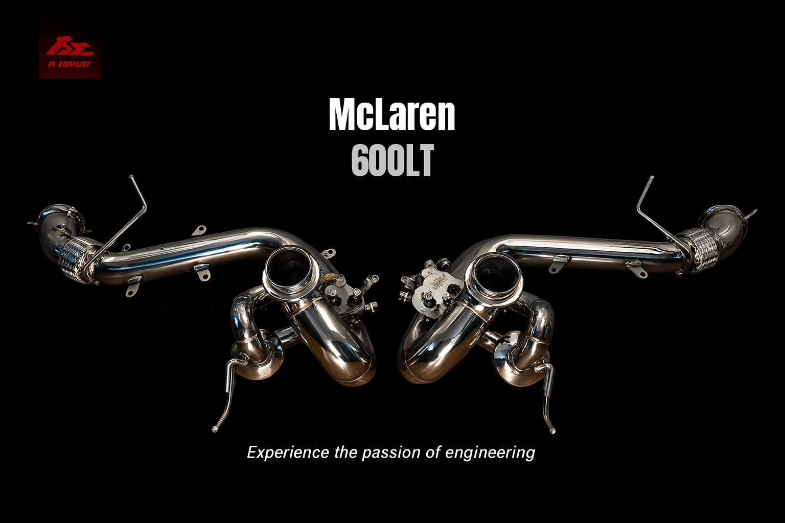 FI Exhaust 2019-2021 McLaren 600LT Cat-Back Valvetronic Exhaust