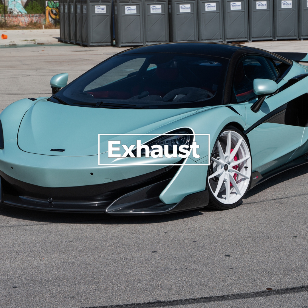 exhaust for mclaren-emp