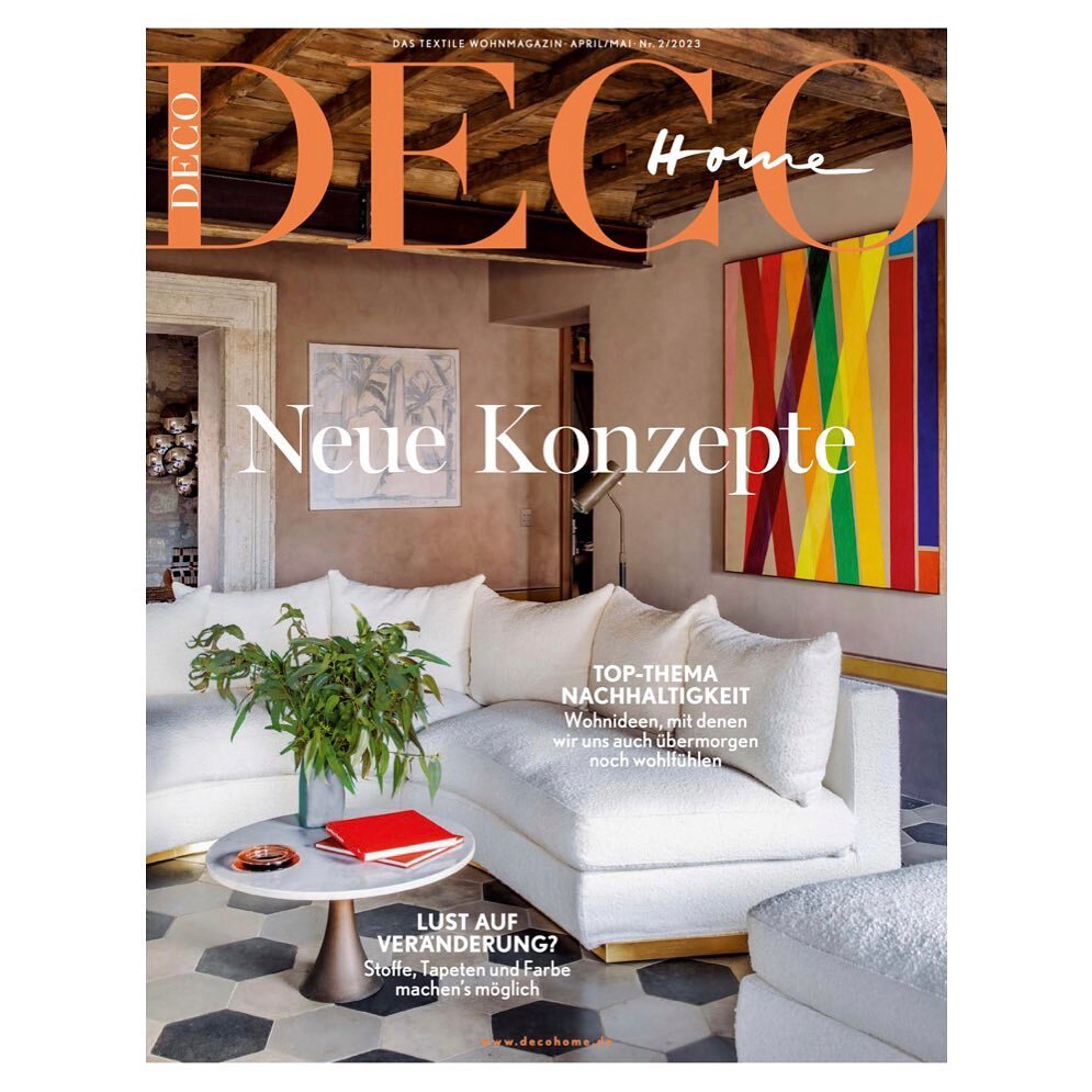 📣 Danke sch&ouml;n @decohomemag for featuring my works at their latest print issue! Time to refresh my German 🇩🇪 
.
.
.
.
.
.
.
#magazinefeature #pacificnorthwestartist #ceramista #vases #maker