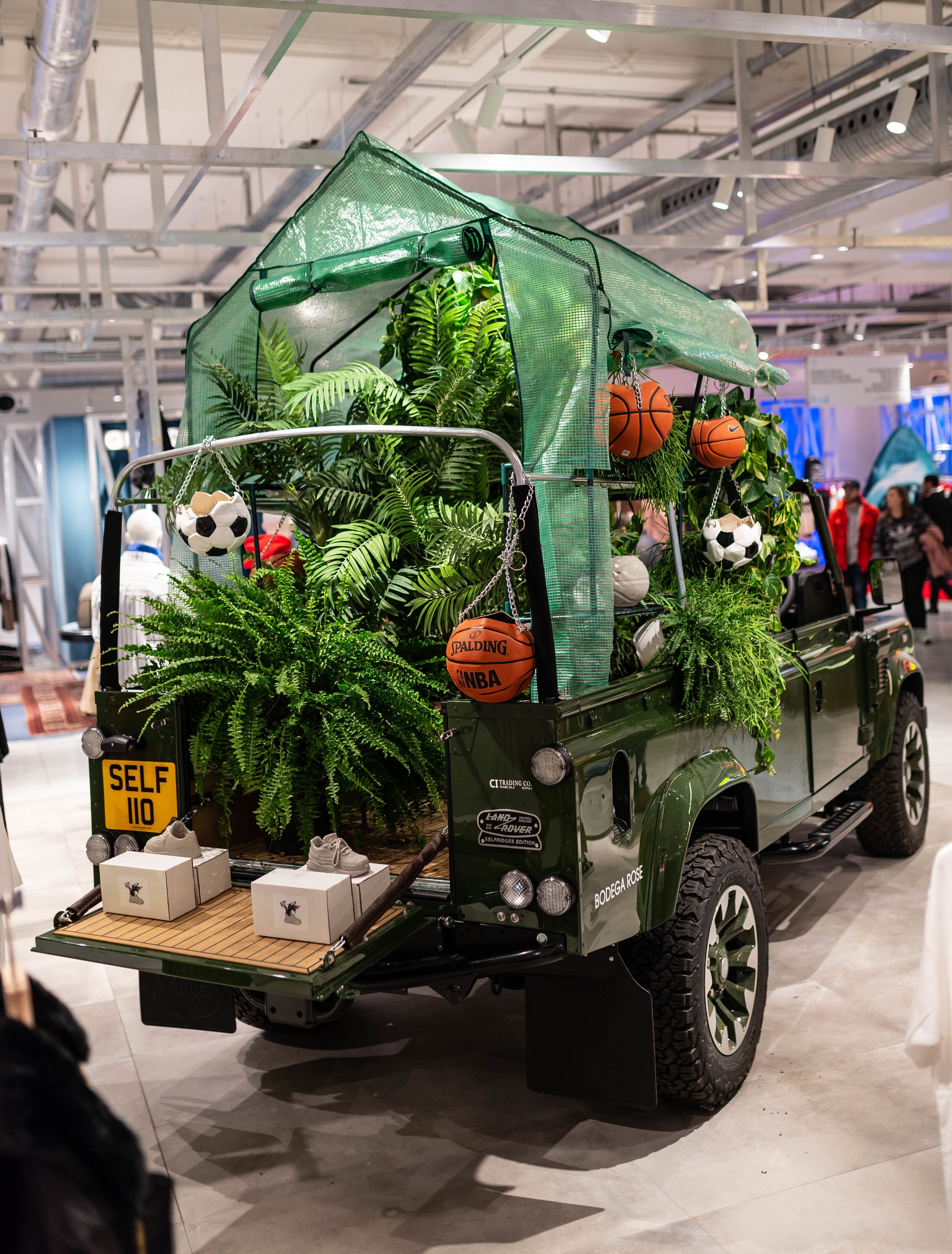 Selfridges x Land Rover Defender