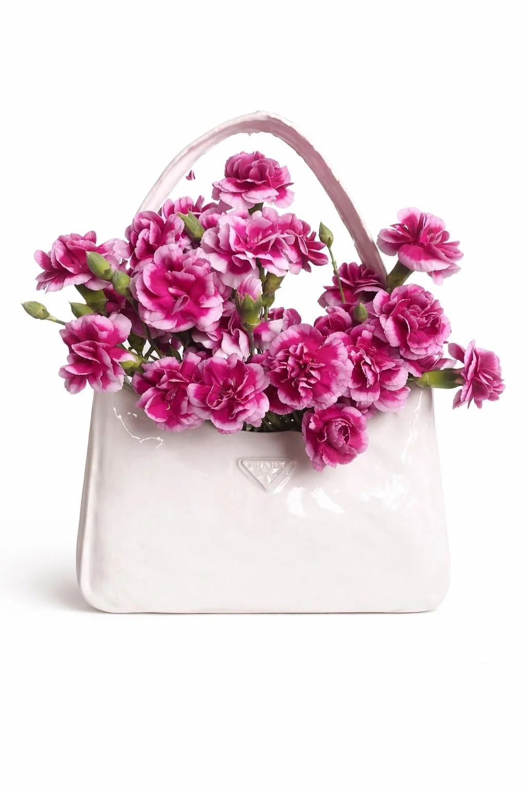 Prada Purse Ceramic Vase