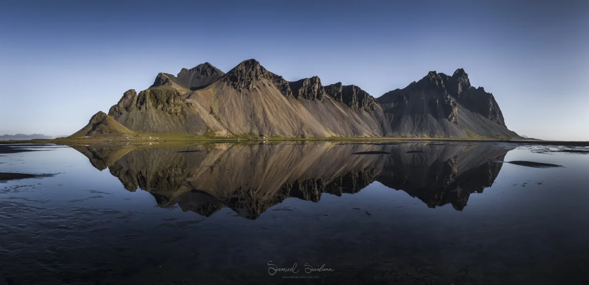 Can reflections get any better than this? A pano of stokksness.