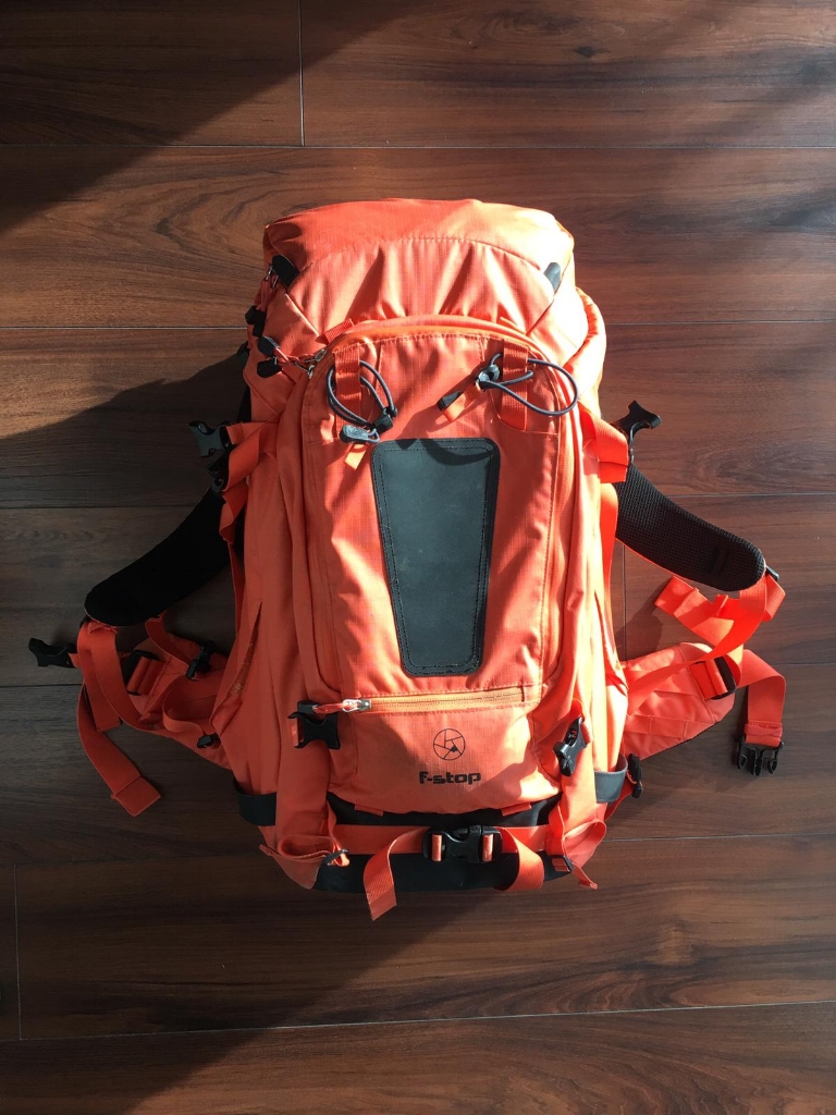 The F-Stop Tilopa can fit enough gear for me to be off the grid for 4 days!