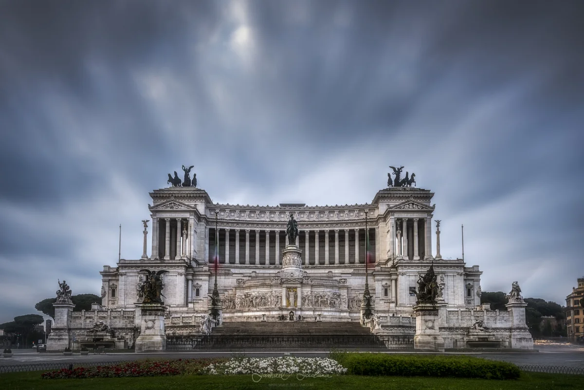 The Wedding cake after sunrise, a long exposure was used to smooth out the clouds.