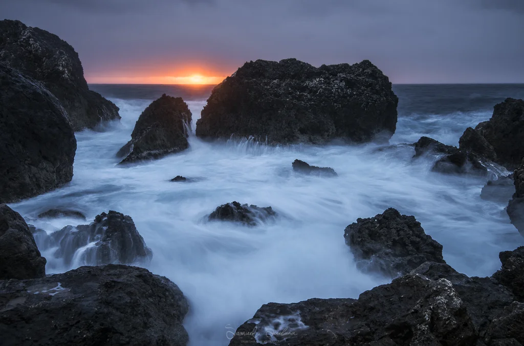 The final image from an unexpected sunset!