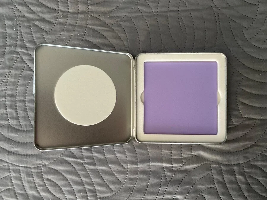 The 100mm x 100mm Haida Clear-Night Filter, notice its lavender colour, designed to cut out yellow and orange light.
