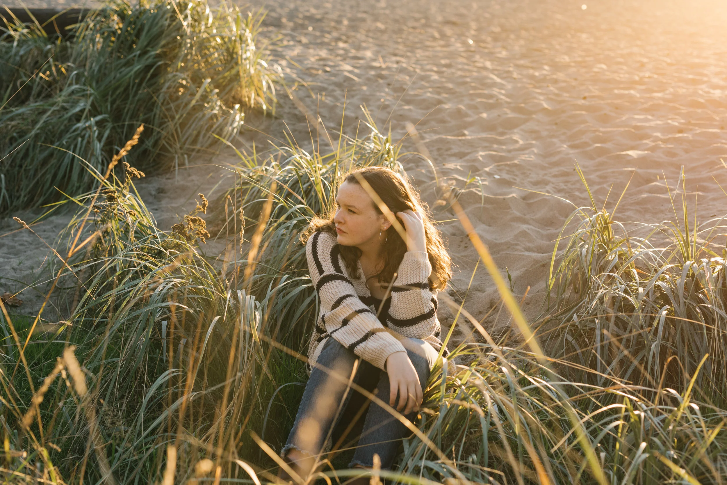 Laurel's Golden Garden Senior Session