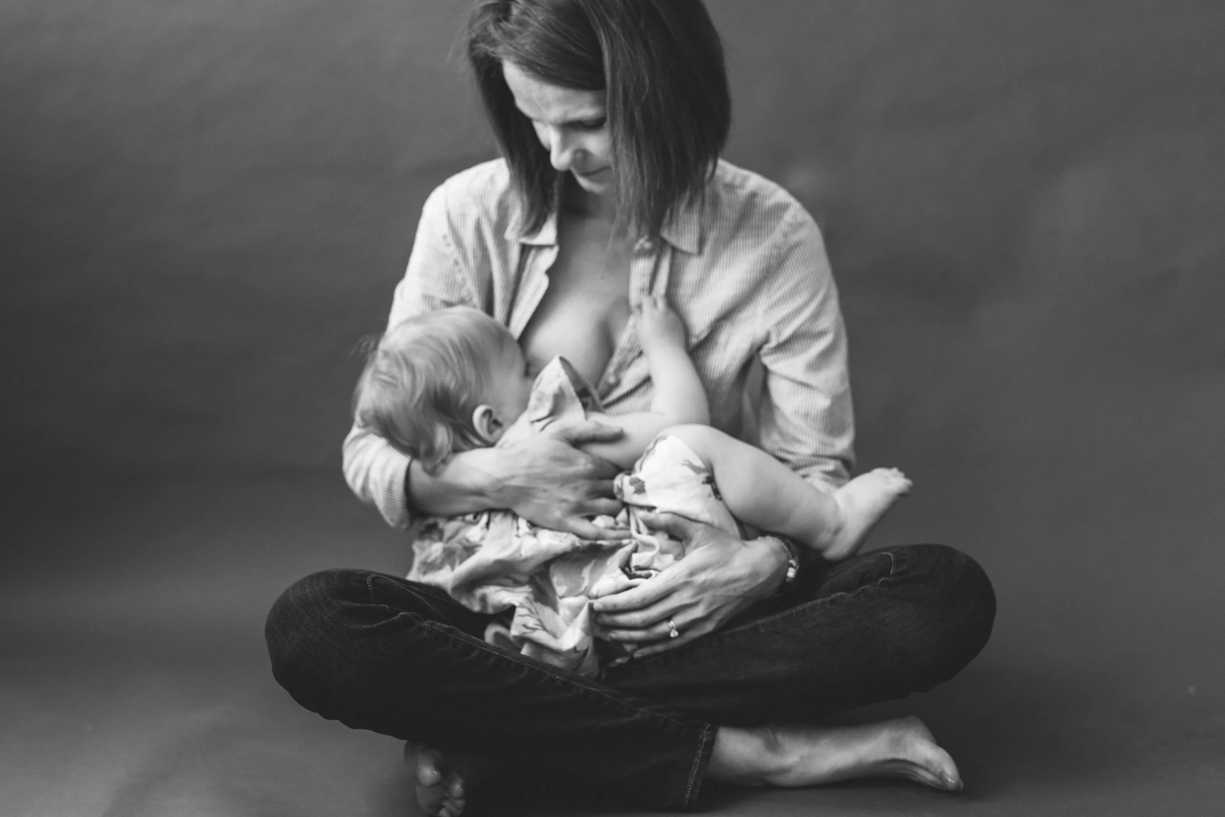 Family Studio Photography made modern, natural, and authentic by Seattle Family and Motherhood photographer Chelsea Macor Photography