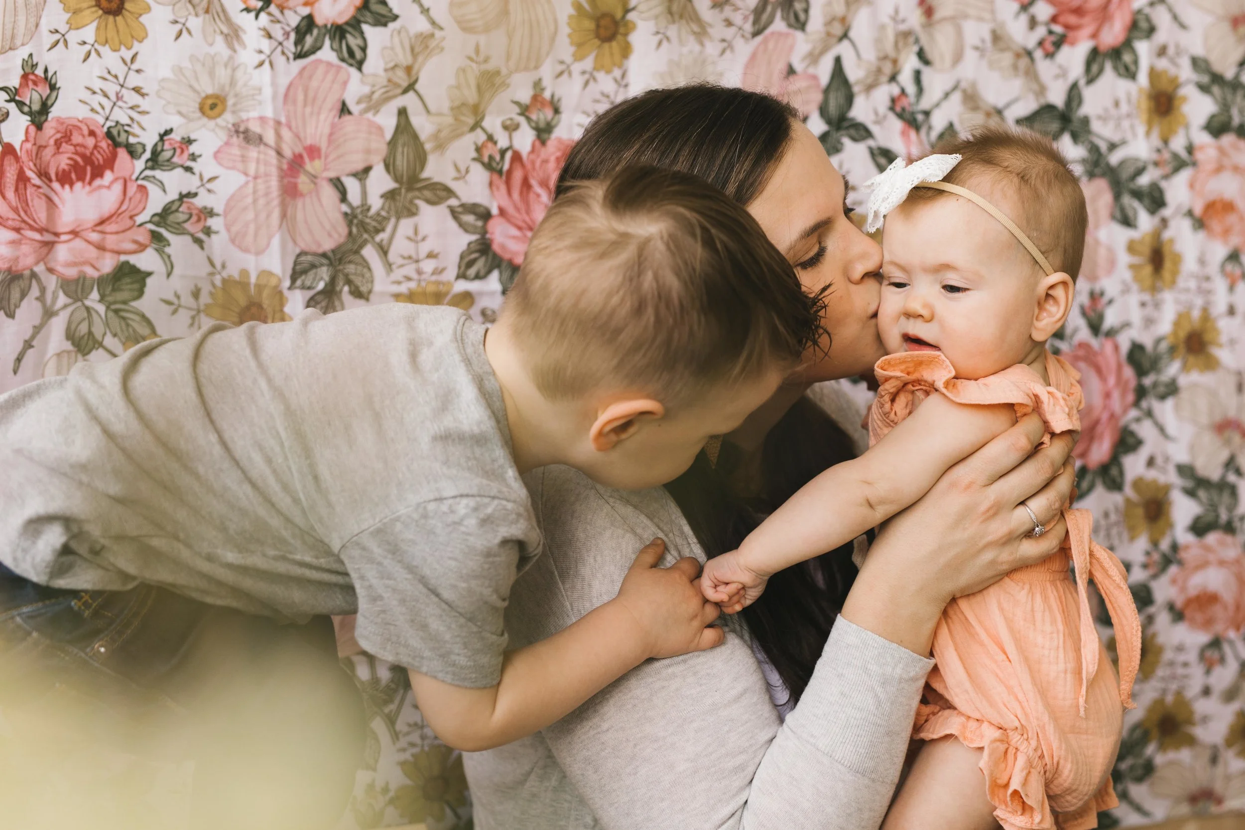 Family Studio Photography made modern, natural, and authentic by Seattle Family and Motherhood photographer Chelsea Macor Photography