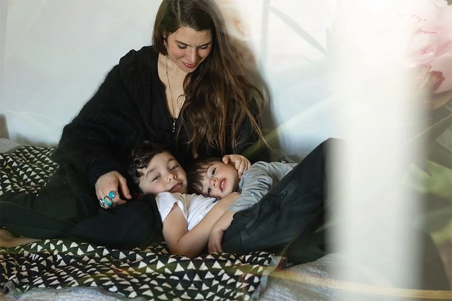 Elise's Motherhood Session at Home in Greenlake