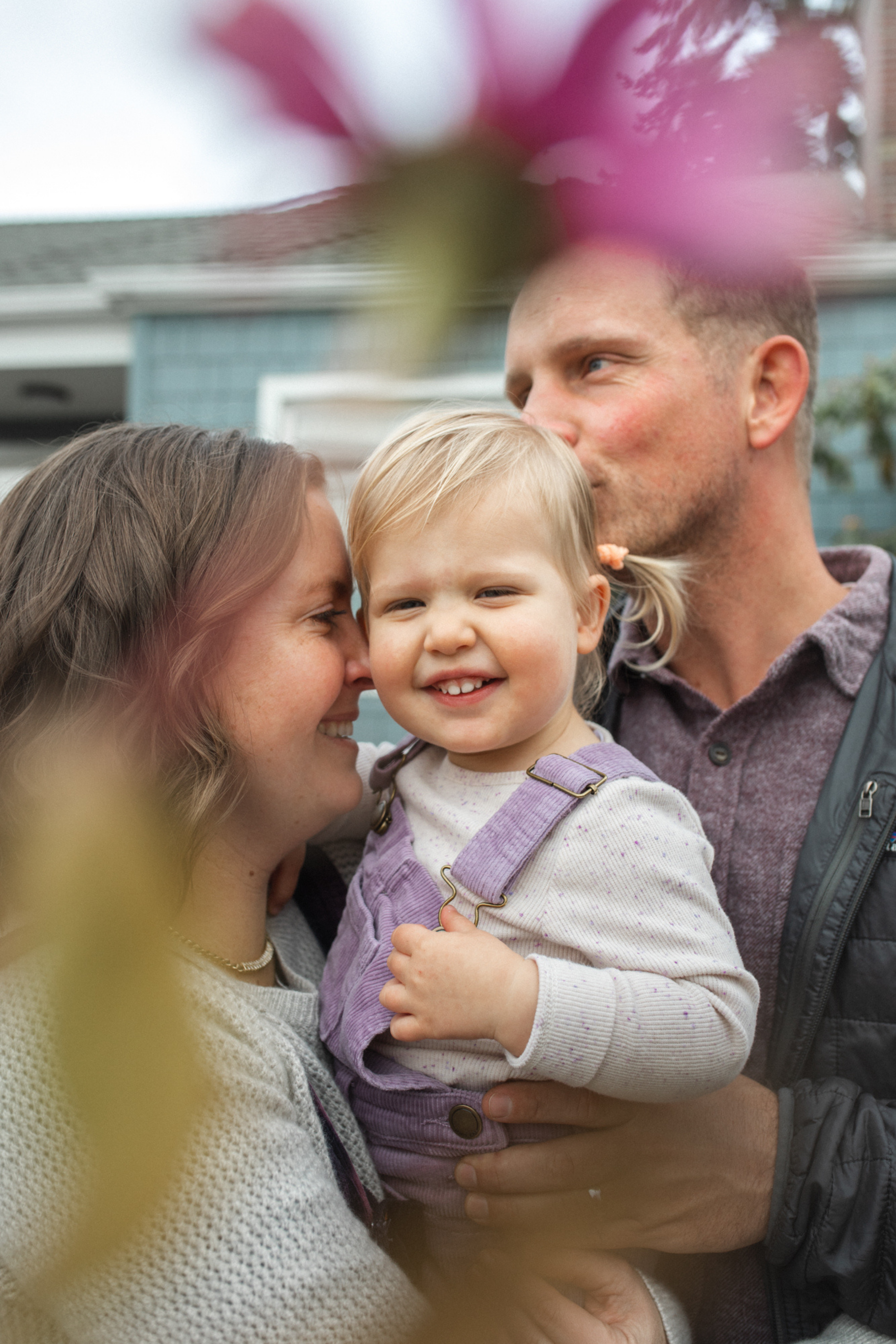 Family photography in Seattle WA with toddler