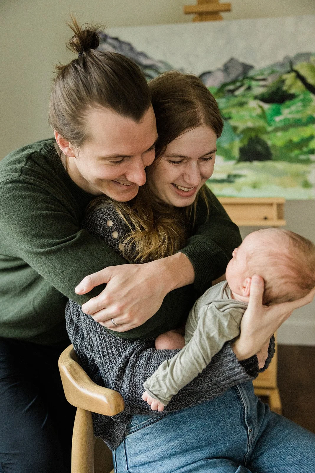 In-Home Newborn Session with Baby Felix