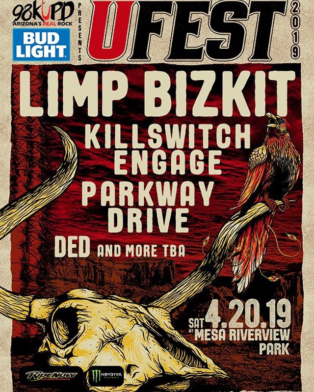 Our first show back in 2019 @98kupd UFEST 4.20.19 Don&rsquo;t miss this AZ #stayDed