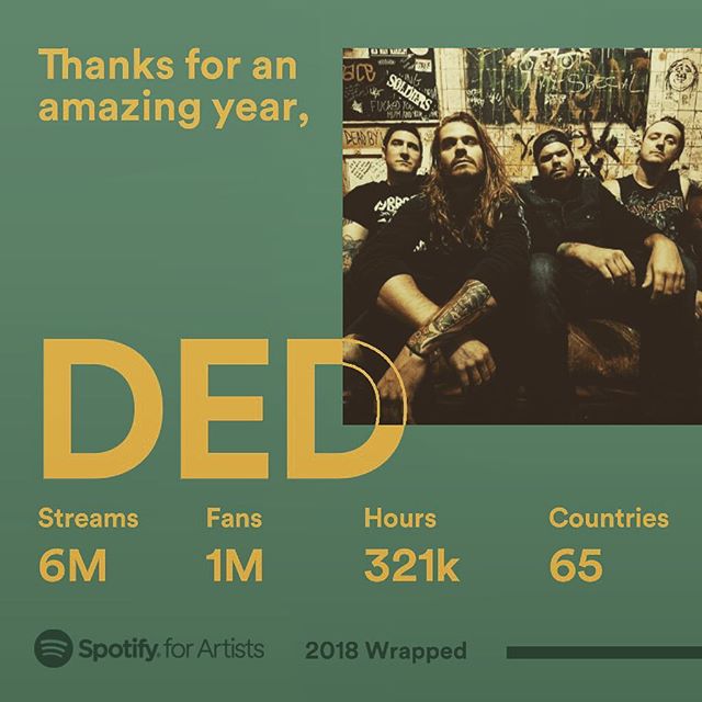 Not bad, Ded Nation ✊🏼 Thank YOU for the continued support &amp; for showing so much love to #MisAnThrope. Ded2 is coming. . . 👀
#StayDed