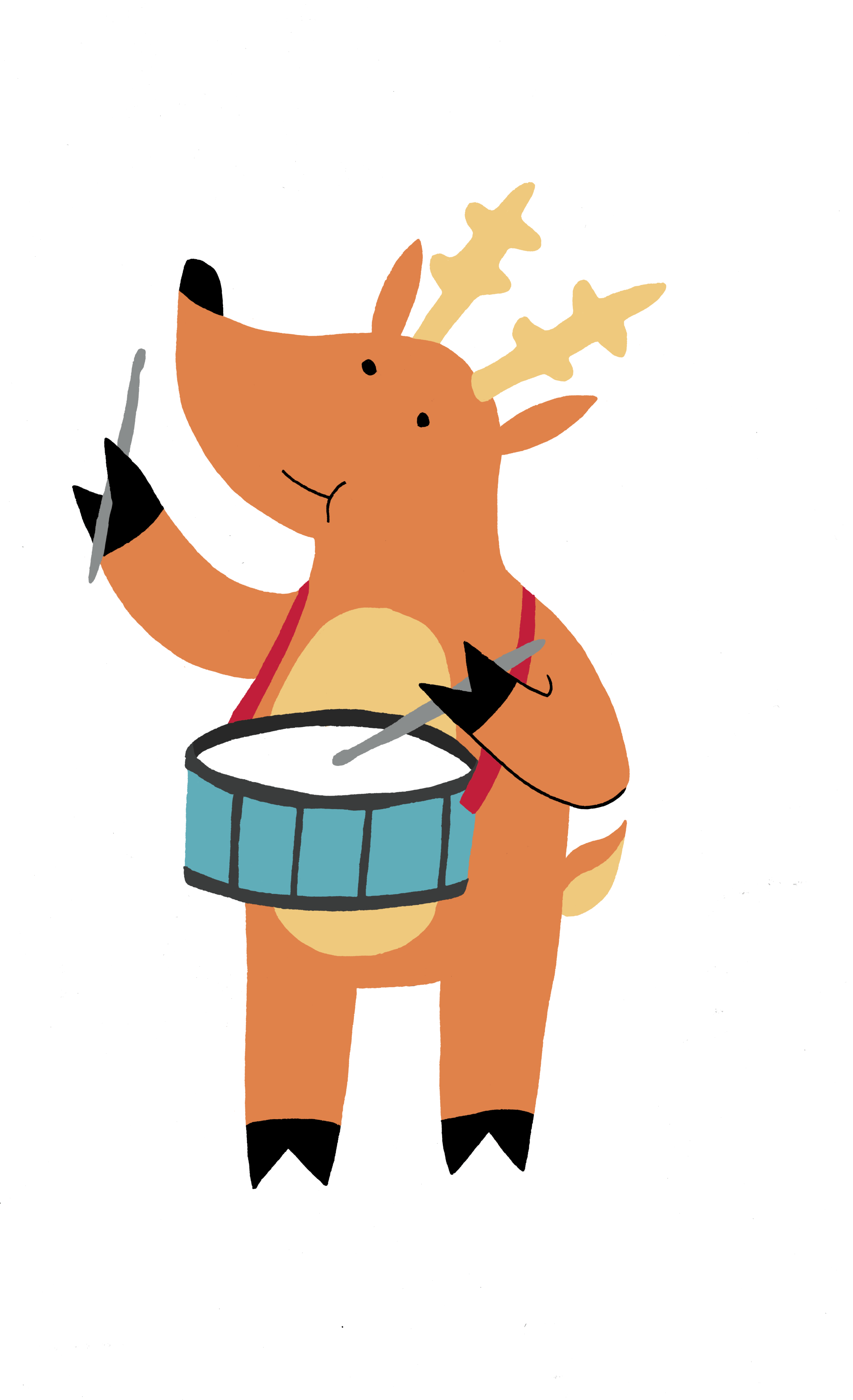 Reindeer Band Gif — Cathy O'Malley, image size:2500x4103