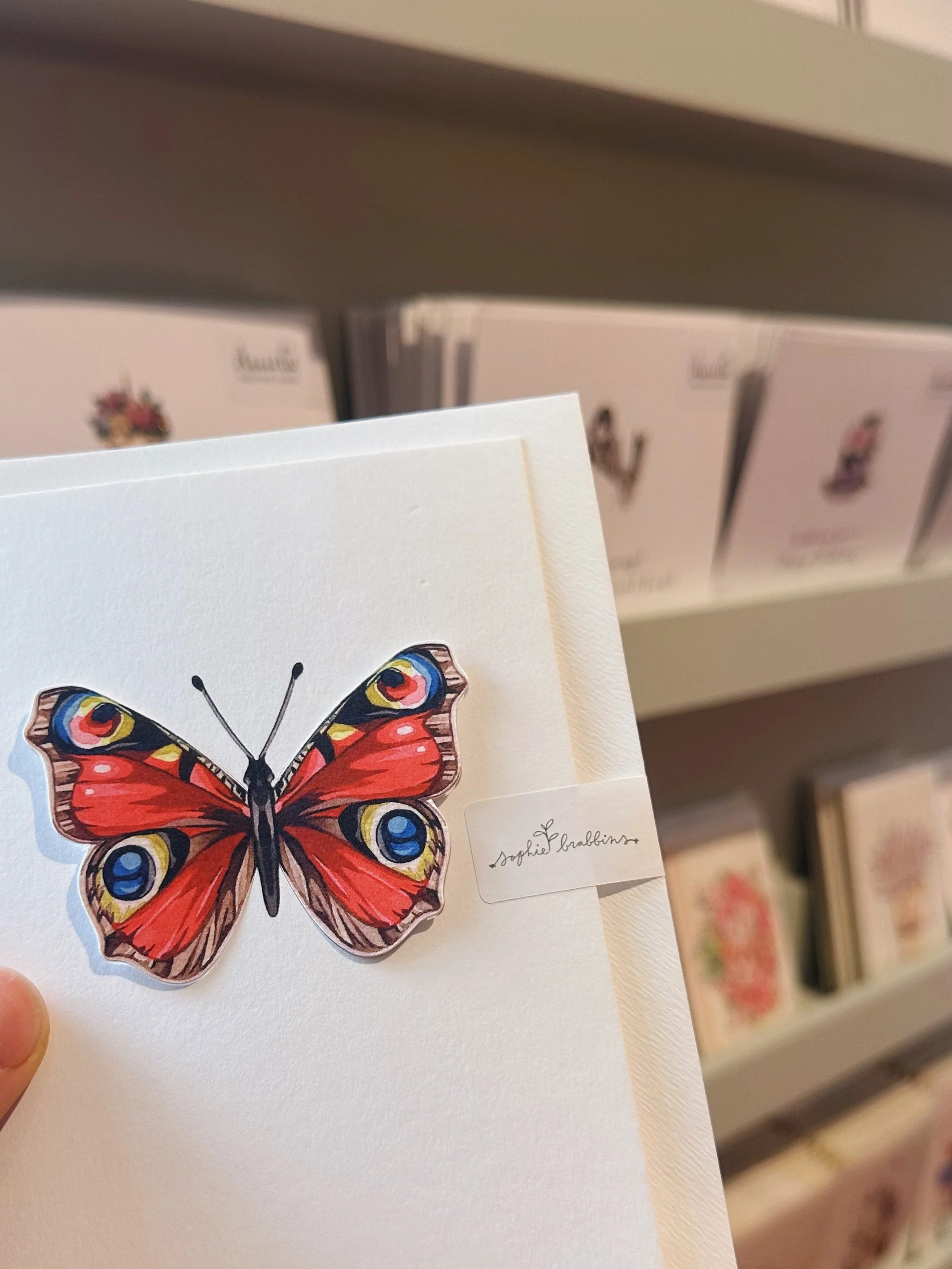 Still pinching myself seeing my designs sitting on the shelves of Fortnum &amp; Mason ✨

I popped in for a visit recently and it was so special seeing my signature pop out cards in store alongside my Silk Ribbon designs. As a small business owner, mo