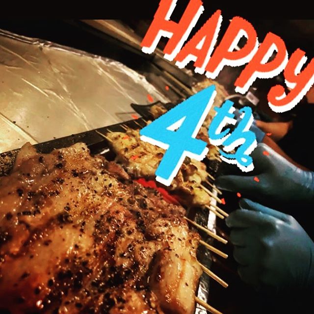 Happy 4th of July, from us at Soba Totto. 
#chefs #chefstalk #michelinguide #michelininspectors #professionalchefs #zagat #foodporn #newyork_ig #japanesetapas #foodpic #foodgasm #chefofinstagram #michelinrestaurant #michelininspectors #michelinguide  #yakitori #totto #4thofjuly