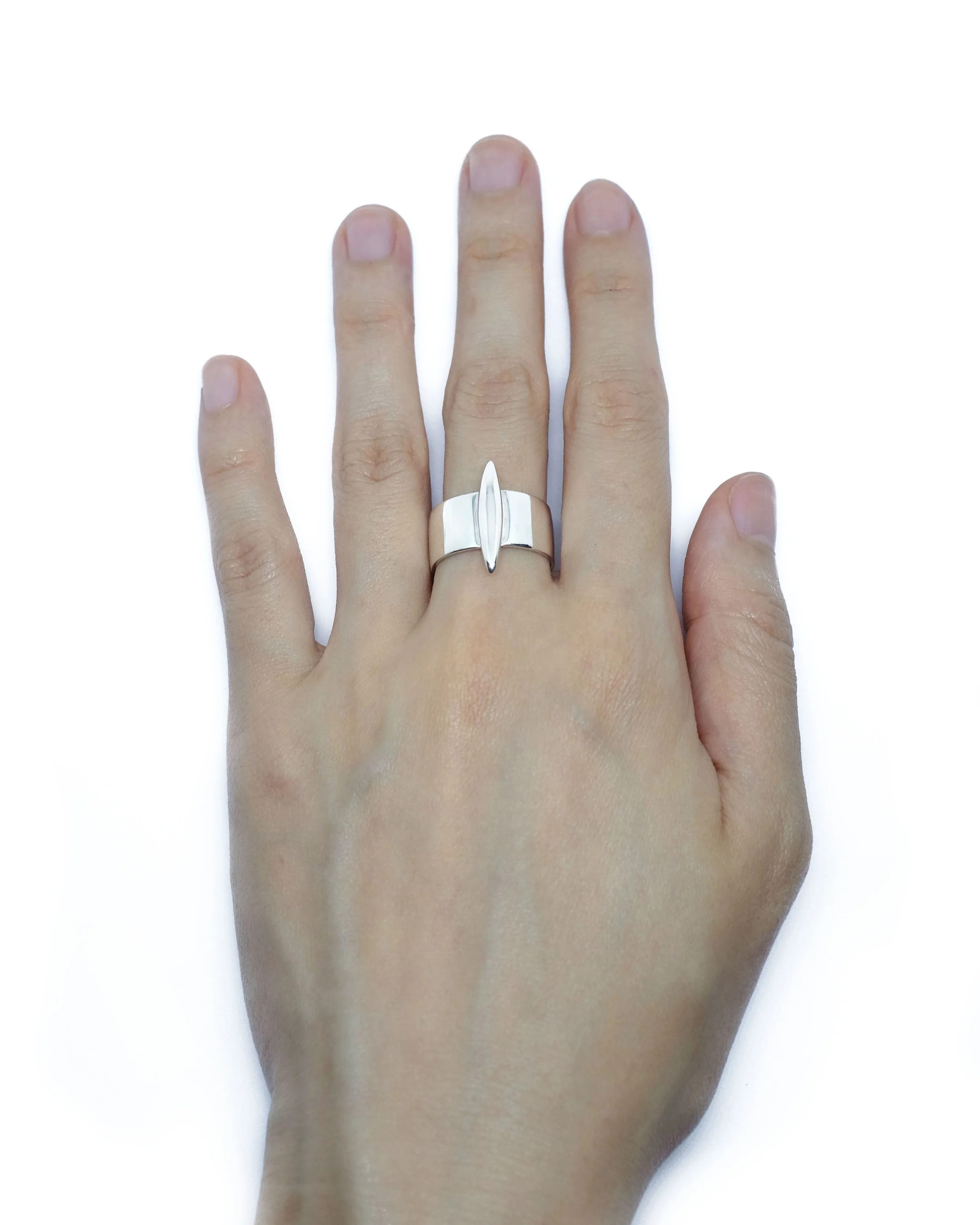 Unisex Ring on Hand
