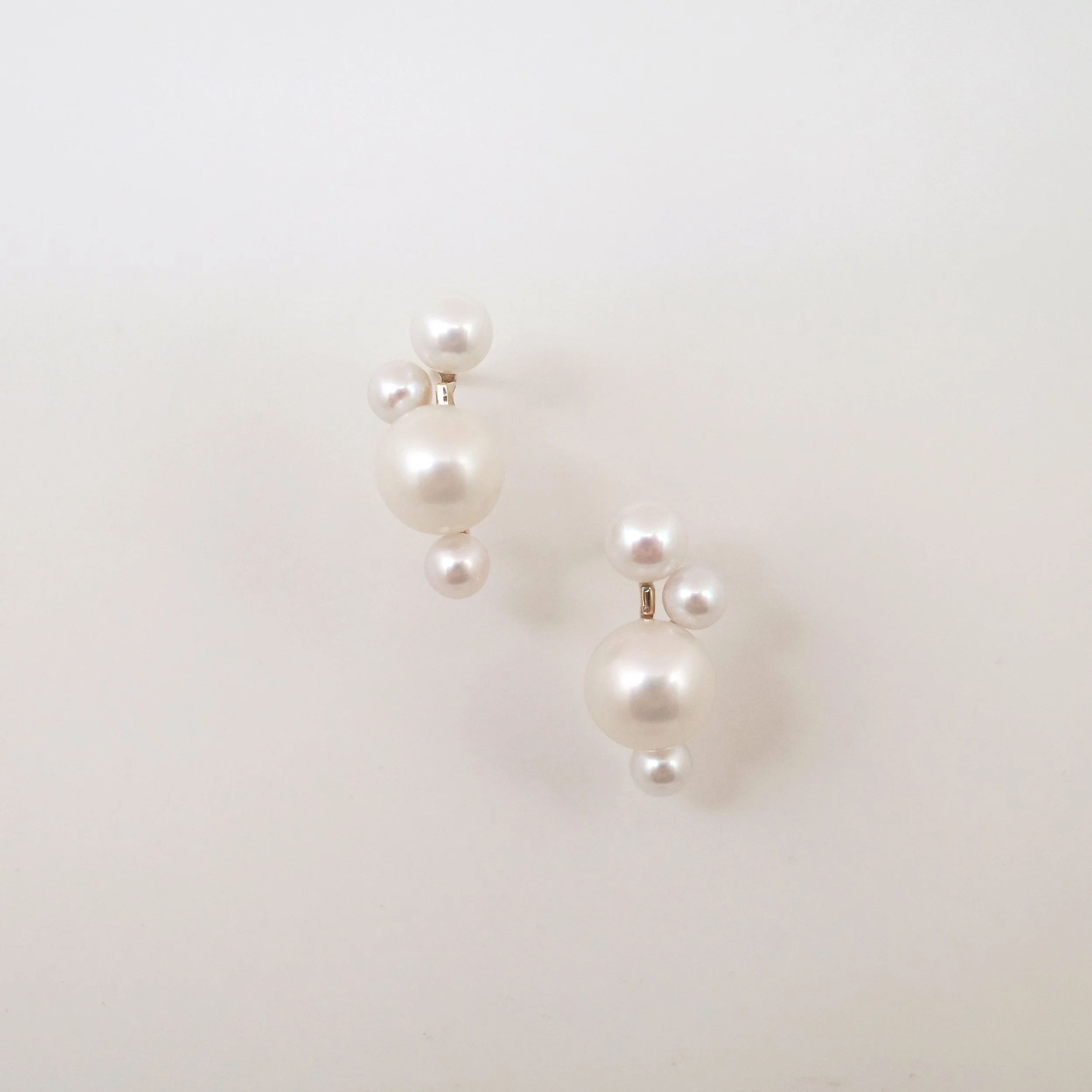 Pearl Bubble Earring