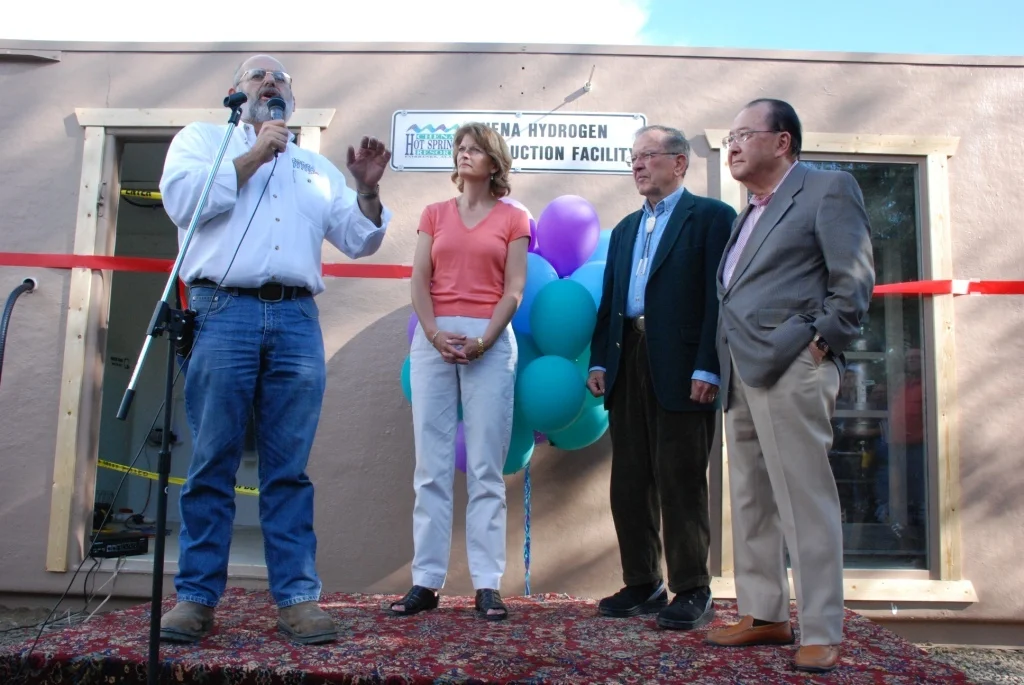 Bernie Karl with Senators Lisa Murkowski, Ted Stevens & Daniel Inouye from HI