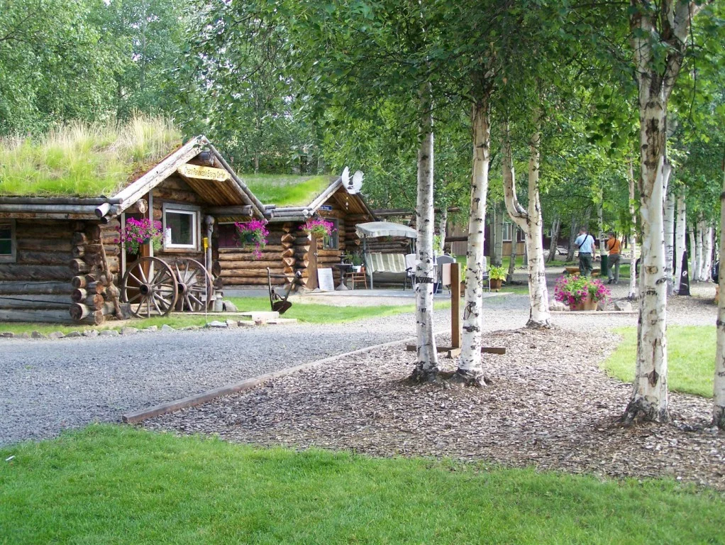 Two Historic Log Cabins