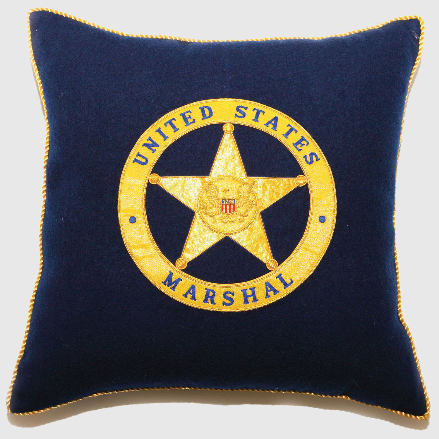 USMS Gold Star Pillow
