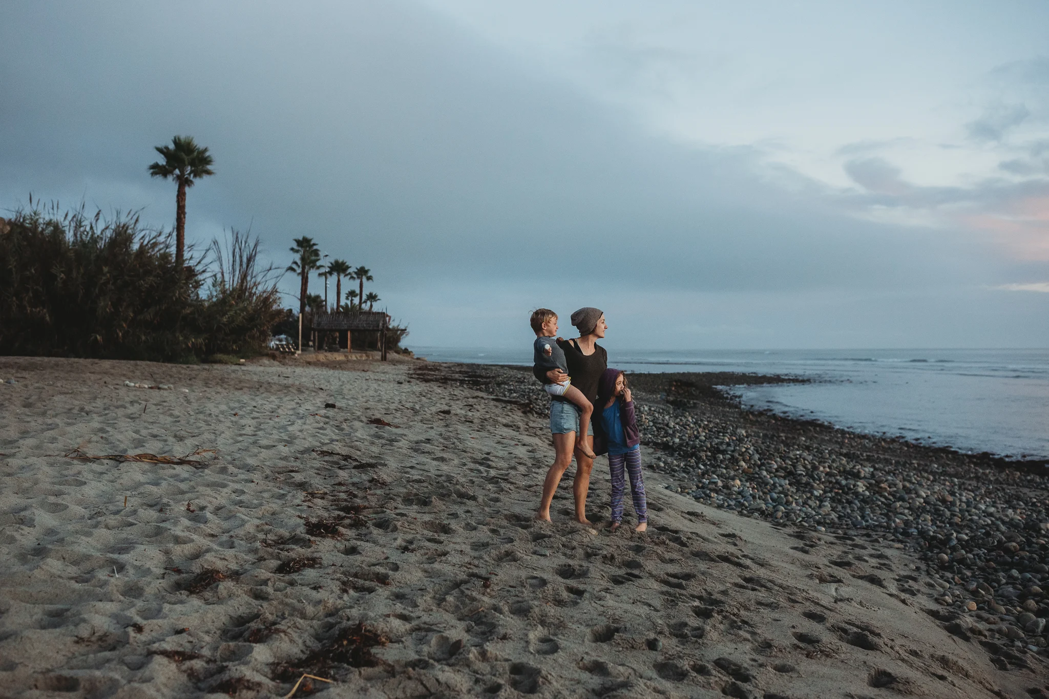 Self portrait: Spring break, post-divorce at our favorite beach