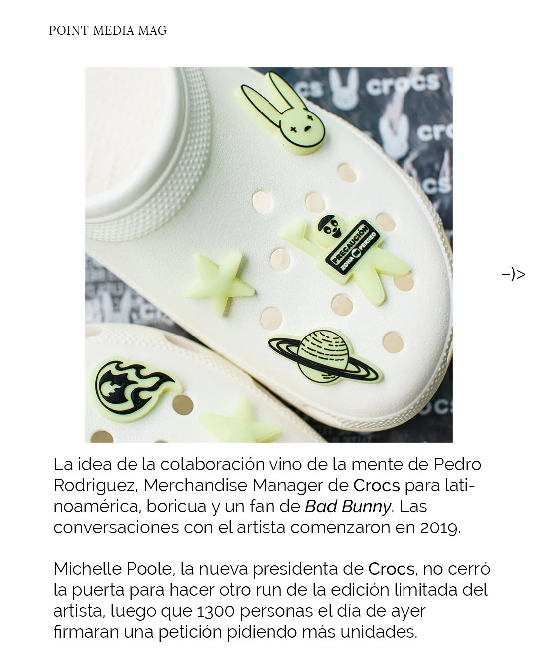 bad bunny x crocs