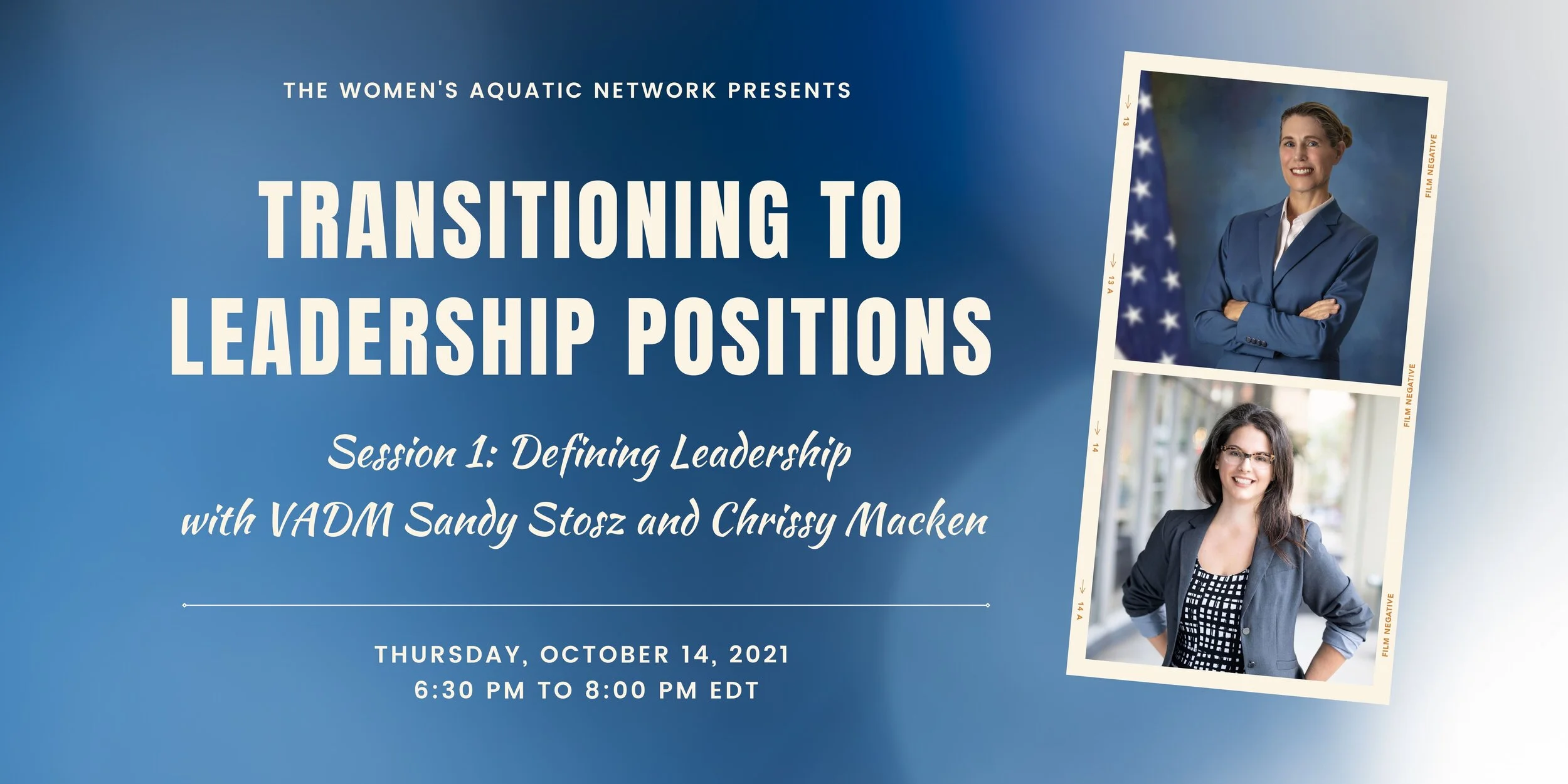 Transitioning to Leadership Positions Series: Session 1: DEFINING LEADERSHIP