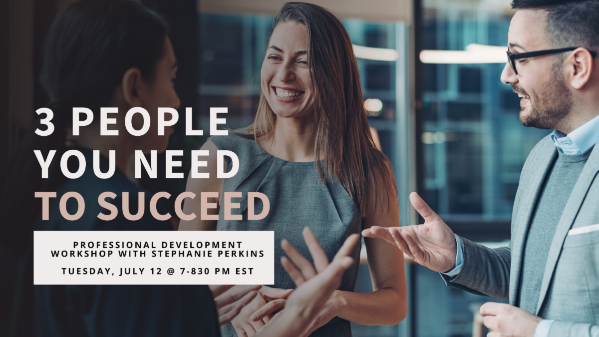 Three People You Need To Succeed