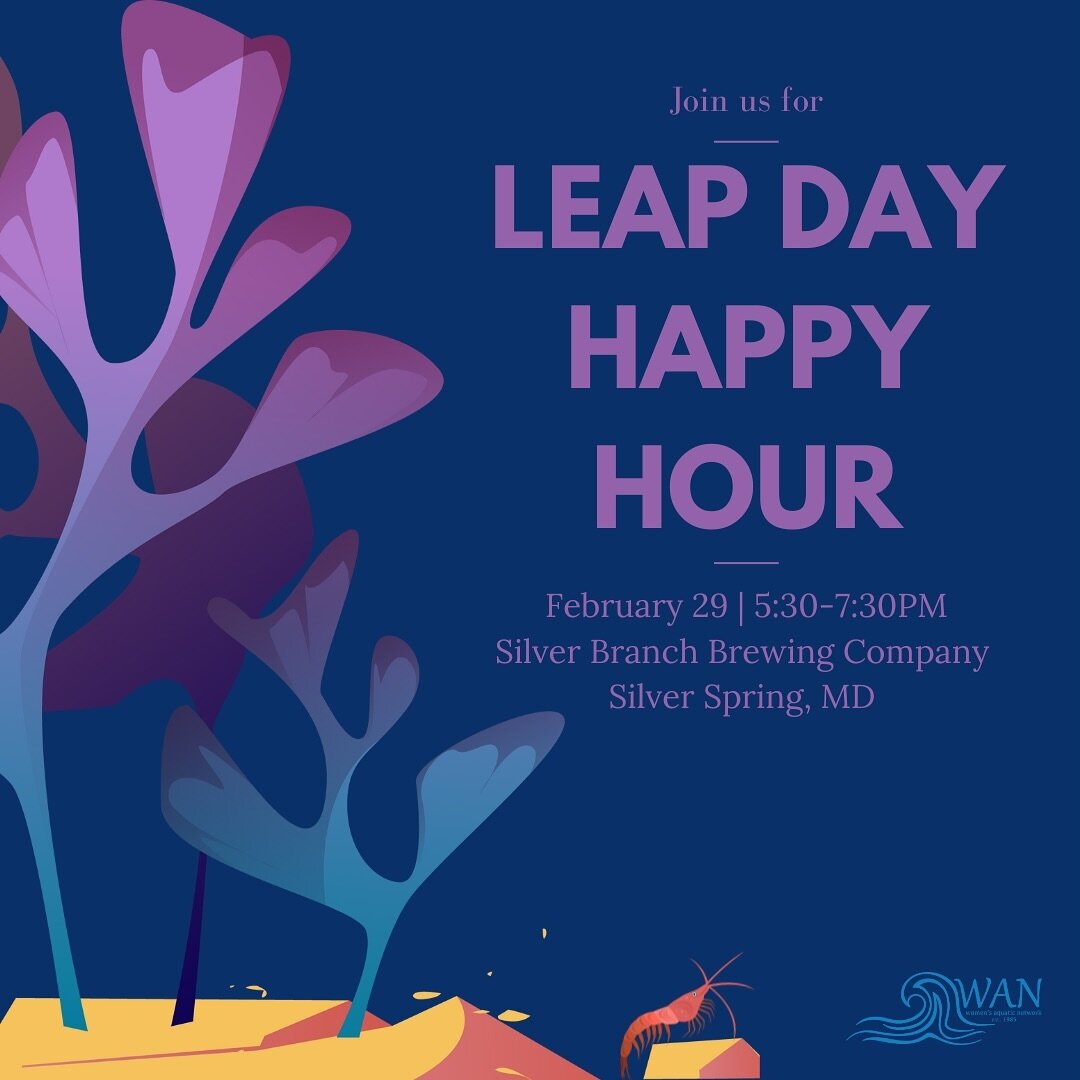 We&rsquo;re hosting a Leap Day Happy Hour at @silverbranchus! 

Stop by to spend our extra time this year with good company and good drinks. 

More information at WomensAquaticDC.org/events! (Link in bio)