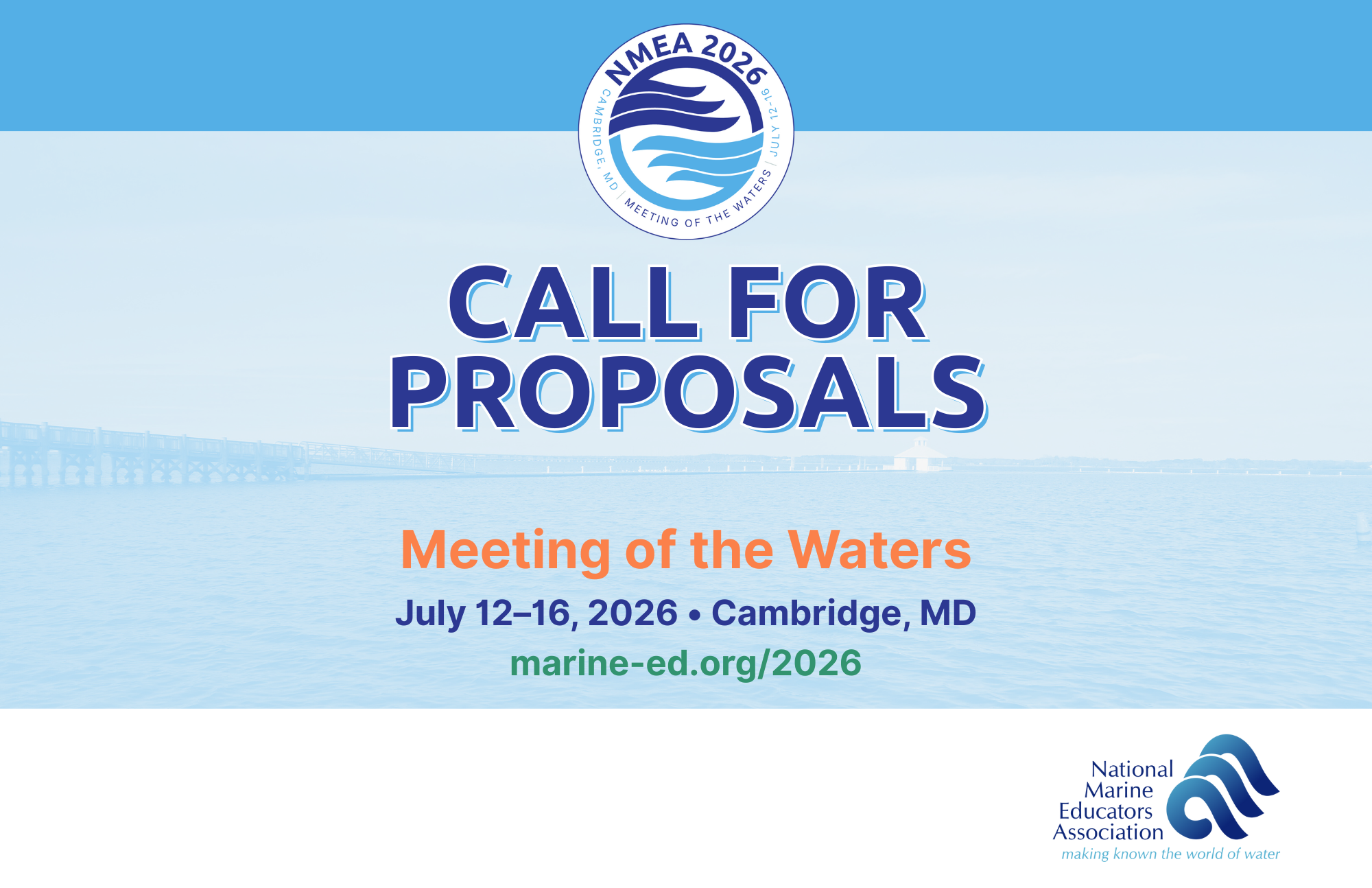 NMEA 2026: Meeting of the Waters Call for Proposals
