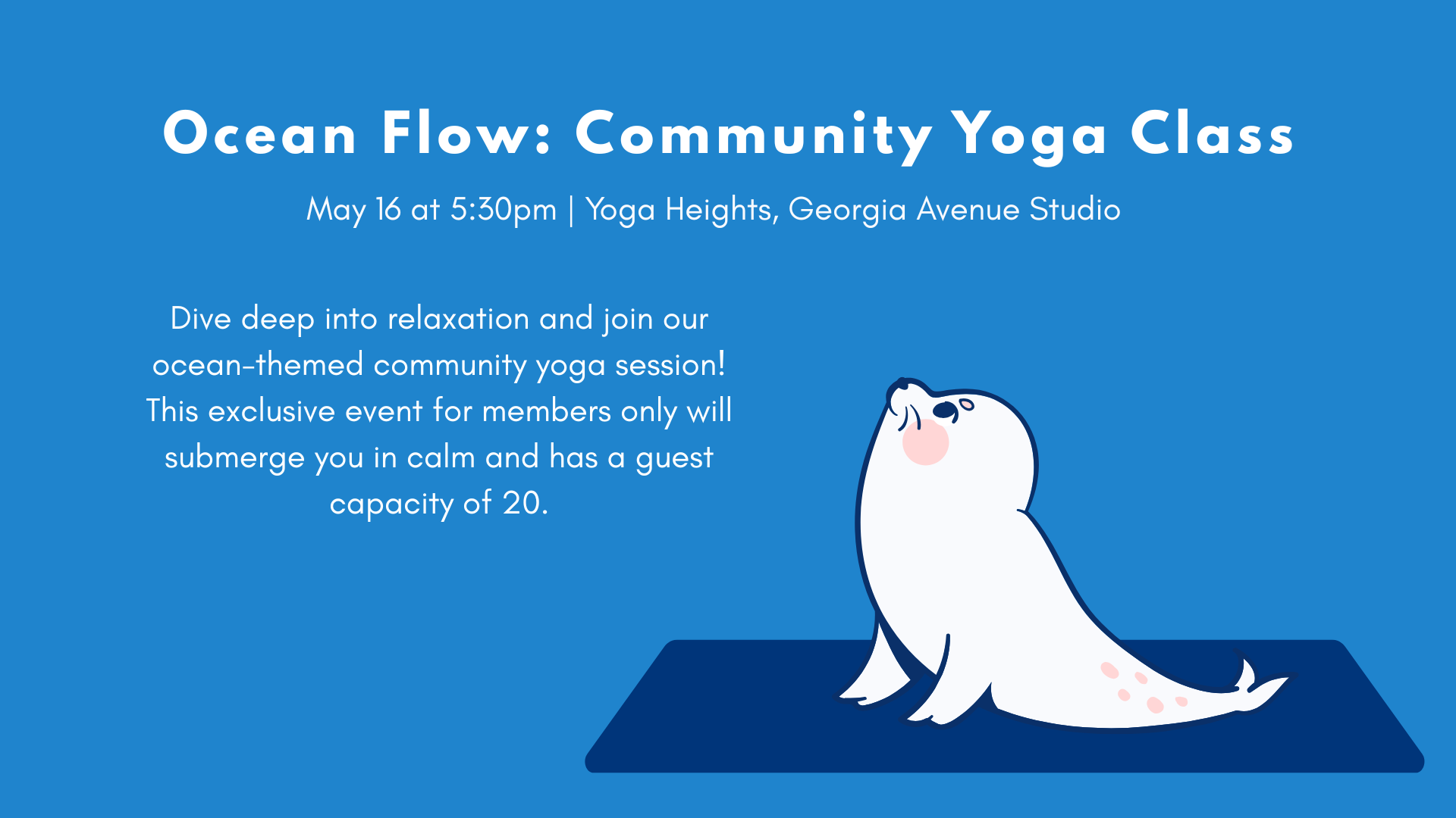 Ocean Flow: Community Yoga Class