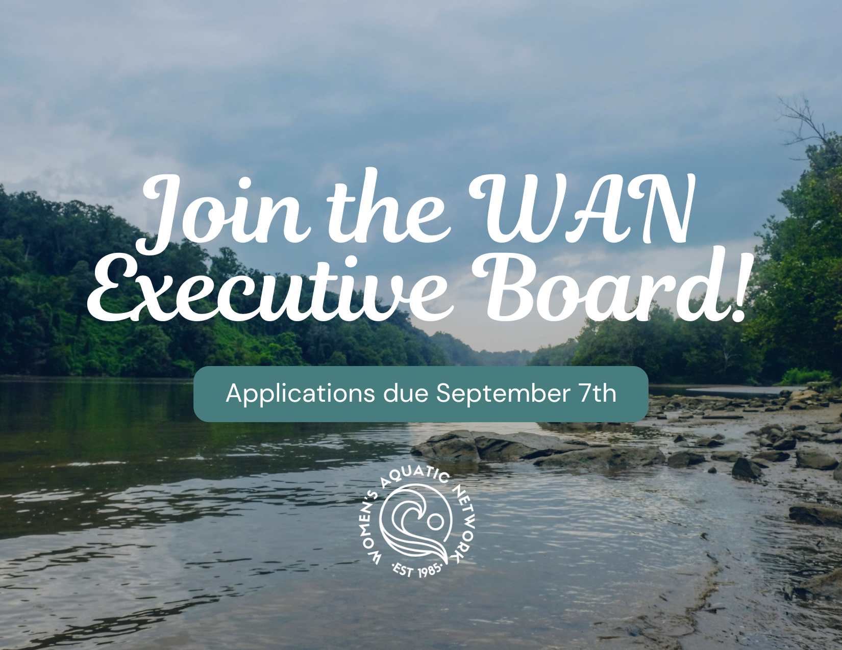 Join the Women's Aquatic Network Executive Board!