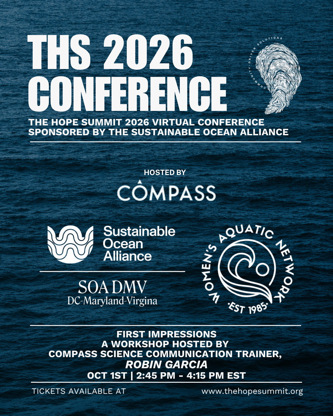 First Impressions Workshop with COMPASS Science Communication Trainer Robin Garcia