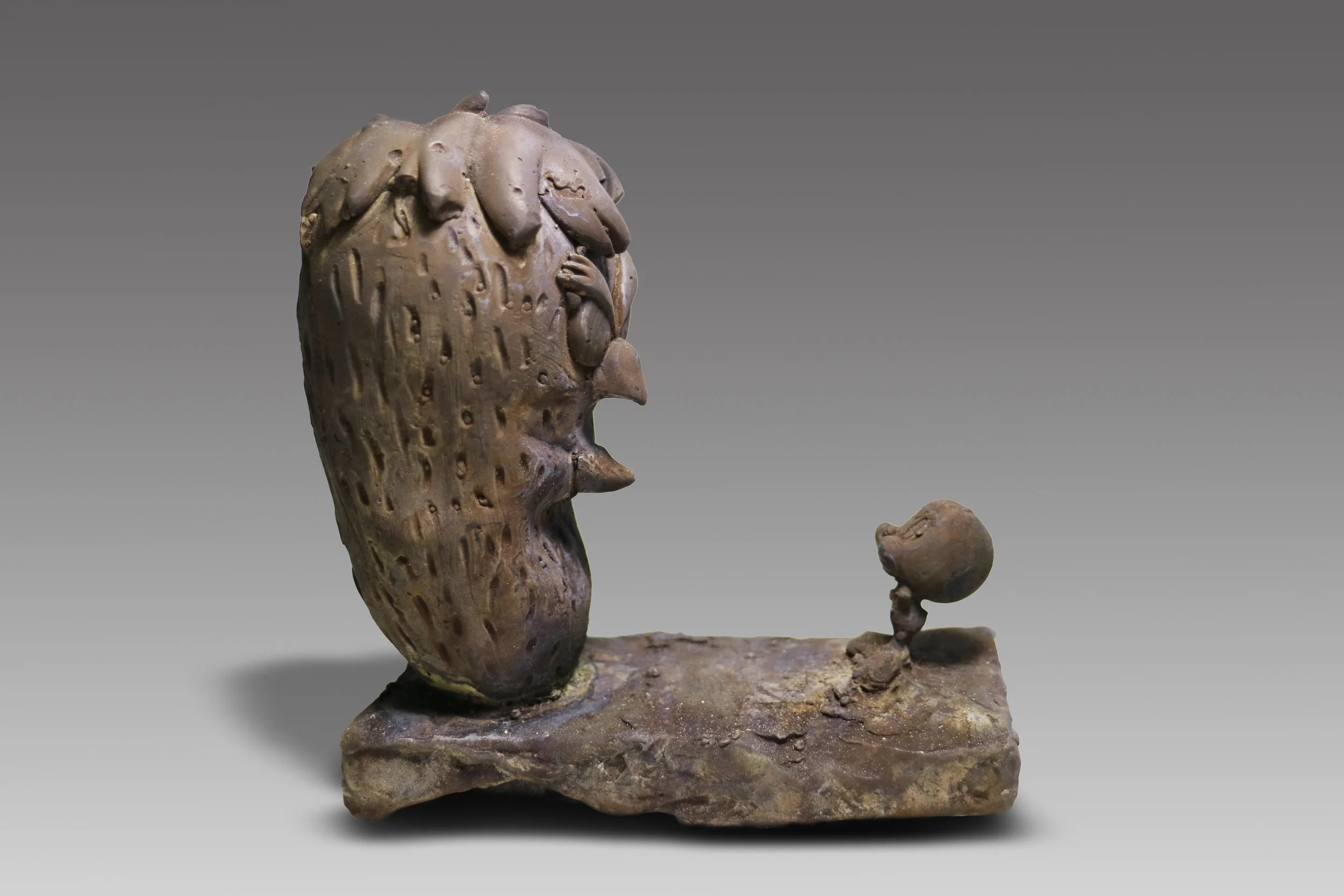 Tweety and Monster Tweety Bird often depicted as a god, who had an alter ego without a name. This happened due to an accident, where Tweety fell into the Hyde Formula, which turned him in to a giant monster bird. Middle Kingdom, 2040-1782 B.C.E. Bronze 5 x 5 x 2.5