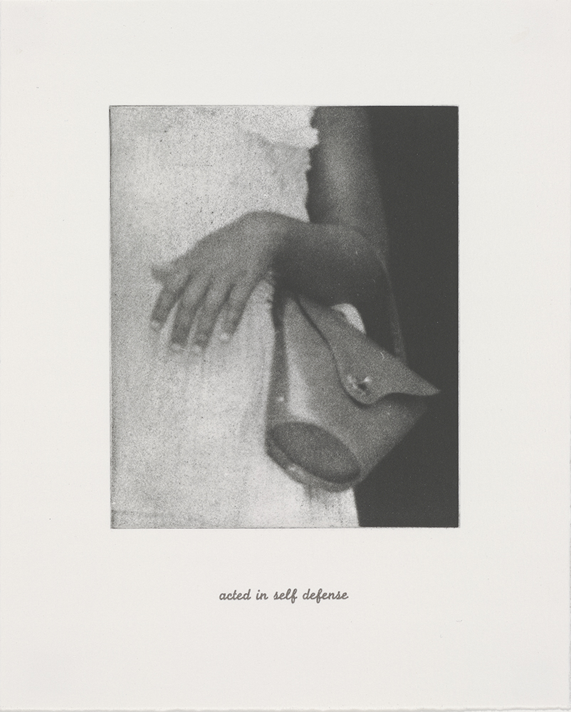  from  Details,  1996, 10" x 8", portfolio of 21 photogravures with text, edition 40 + 9 AP image © Lorna Simpson, courtesy the artist and Hauser &amp; Wirth 
