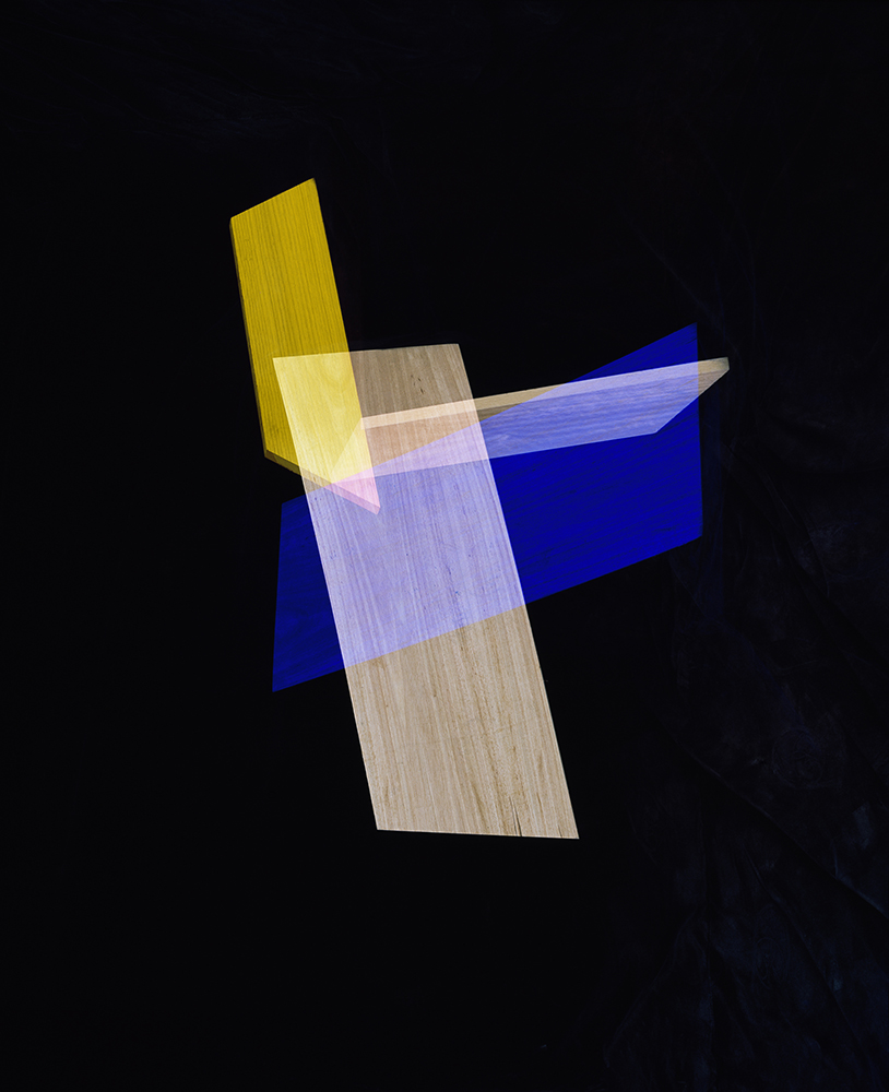  Alejandra Laviada,  Blue, Yellow Intersections,  2014 