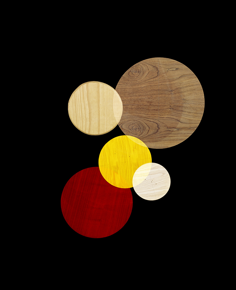  Alejandra Laviada,  Red, Yellow, Wood,  2014 