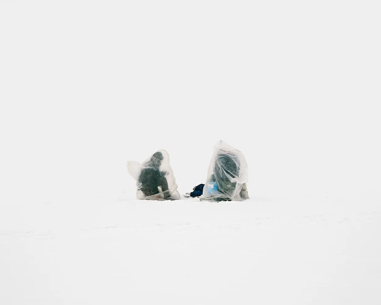 Untitled from the series Ice Fishers , 2016