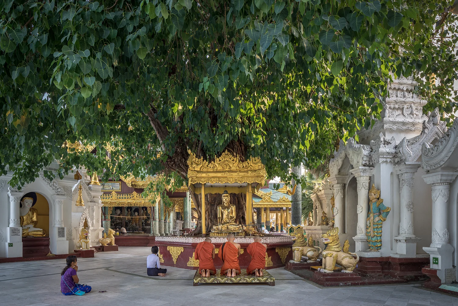 Eric West, Shwedegon, Burma